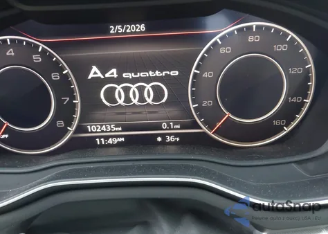 2017 Audi A4 2.0T Premium z USA, uszkodzony, nr VIN WAUENAF4XHN011946